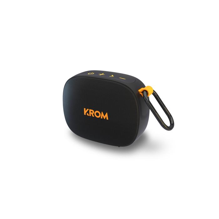 Krom NXKROMGROOVY haut-parleur portable et de fête Enceinte portable mono Noir, Orange 5 W — image 22 sur 42