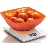Laica KS1012 Orange, Blanc Comptoir Rectangle Balance de ménage électronique