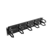 Lanberg AK-1204-B accessoire de racks Panneau de gestion de câbles