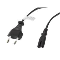 Lanberg CA-C7CA-10CC-0030-BK câble électrique Noir 3 m Coupleur C7 CEE7/16, voir l’image 1 sur 2