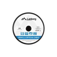 Lanberg CA-HDMI-30FB-0100-BK câble HDMI 10 m HDMI Type A (Standard) Noir