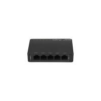 Lanberg DSP3-1005-60W commutateur réseau Non-géré Gigabit Ethernet (10/100/1000) Connexion Ethernet, supportant l'alimentation via ce port (PoE) Noir