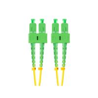 Lanberg FO-SASA-SD11-0020-YE câble InfiniBand et à fibres optiques 2 m SC Vert, Jaune