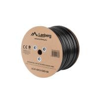 Lanberg LCU5-12CU-0305-BK câble de réseau Noir 305 m Cat5e U/UTP (UTP)