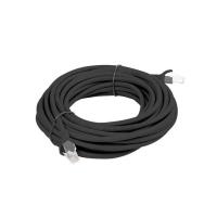 Lanberg PCU6-10CC-0500-BK câble de réseau Noir 5 m Cat6 U/UTP (UTP)