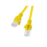 Lanberg PCU6-10CC-0500-Y câble de réseau Jaune 5 m Cat6 U/UTP (UTP)