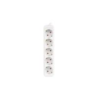 Lanberg PS0-05F-0300-W multiprise 3 m 5 sortie(s) CA Intérieure Blanc