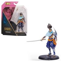 League of Legends - FIGURINE 10 CM YASUO - Figurine Articulée Yasuo 10 cm A Collectionner - Avec Détails Qualité Et 1 Accessoire - Collection Champion - 6062259 - Jouet Enfant 12 ans et +