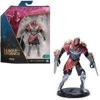 League of Legends - FIGURINE PREMIUM 18 CM ZED - Figurine Articulée Zed 18 cm A Collectionner - Avec Détails Qualité Et 2 Accessoires - Collection Champion - 6062261 - Jouet Enfant 12 ans et +