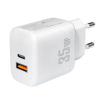 Leotec LECSPH35W2W chargeur d'appareils mobiles Universel Blanc Secteur Charge rapide Intérieure