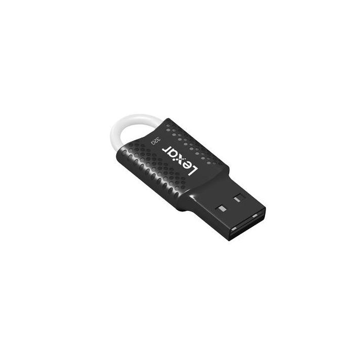 Lexar JumpDrive V40 lecteur USB flash 32 Go USB Type-A 2.0 Noir, Blanc — image 2 sur 3