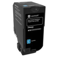 Lexmark 74C2SC0 Cartouche de toner 1 pièce(s) Original Cyan