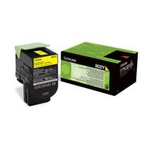 Lexmark 802Y Original Jaune 1 pièce(s)