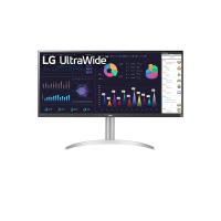 LG 34WQ650-W écran plat de PC 86,4 cm (34'') 2560 x 1080 pixels WFHD LCD Argent, Blanc