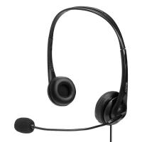 Lindy 20432 écouteur/casque Avec fil Bureau/Centre d'appels Noir