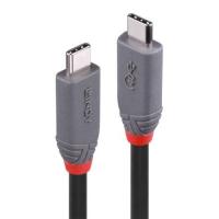 Lindy 36947 câble USB USB4 Gen 3x2 0,8 m USB C Noir