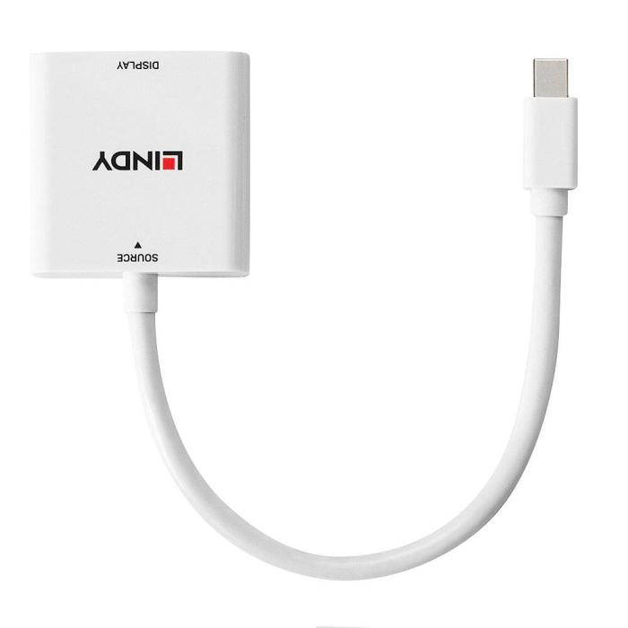 Lindy 38318 câble vidéo et adaptateur 0,18 m Mini DisplayPort DVI-I — image 2 sur 3