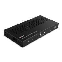 Lindy 38397 extension audio/video Récepteur AV Noir