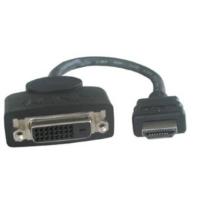 Lindy 41227 câble vidéo et adaptateur 0,2 m DVI-D HDMI Noir