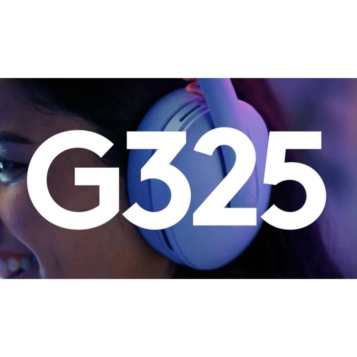 Logitech G G325 LIGHTSPEED Casque Sans fil Arceau Gaming USB Type-C Bluetooth Blanc — image 14 sur 16