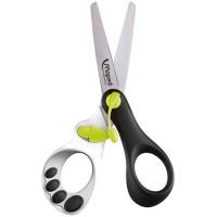 Maped 037910 ciseaux à bouts ronds Universel Découpe droite Noir, Vert, Blanc