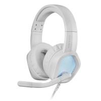 Mars Gaming MH320 Casque Avec fil Arceau USB Type-A Blanc