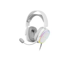 Mars Gaming MHAXW écouteur/casque Avec fil Arceau Appels/Musique Blanc