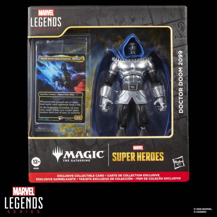 Marvel Legends Series Magic The Gathering Super-héros - Docteur Doom 2099 — image 2 sur 16