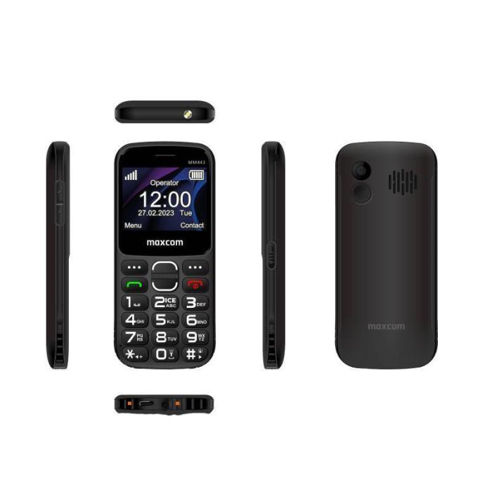 MaxCom Comfort MM443 4G 5,87 cm (2.31'') 110 g Noir Téléphone numérique — image 2 sur 5