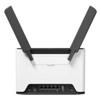 Mikrotik Chateau LTE7 ax routeur sans fil Gigabit Ethernet Bi-bande (2,4 GHz / 5 GHz) 4G Noir, Blanc