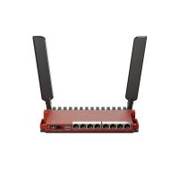 Mikrotik L009UiGS-2HaxD-IN routeur sans fil Gigabit Ethernet Monobande (2,4 GHz) Rouge
