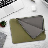 Mobilis 049020 sacoche d'ordinateurs portables 36,1 cm (14.2'') Malette Vert, Gris