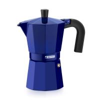 Monix M301706 machine à café manuelle Cafetière à moka Bleu