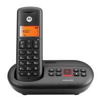 Motorola E211 Téléphone DECT Identification de l'appelant Noir