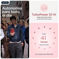Motorola moto g86 5G 16,9 cm (6.67'') Double SIM Android 15 USB Type-C 8 Go 256 Go 5200 mAh Rose, voir l’image 20 sur 22