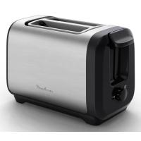 Moulinex LT5S0DE0 grille-pain 7 2 part(s) 1200 W Noir, Acier inoxydable