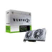 MSI GeForce RTX5070 VENTUS 2X OC White NVIDIA GeForce RTX 5070 12 Go GDDR7