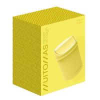 Muitomas DESKBINYL poubelle Rond Jaune, voir l’image 3 sur 6