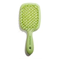 Muitomas HAIRBRUSHGN brosse à cheveux et peigne Adulte Brosse à cheveux rectangulaire Vert 1 pièce(s)