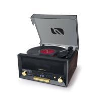 Muse MT112W platine Tourne-disque entraîné par courroie Marron Automatique