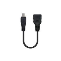 Nanocable 10.01.3500 câble USB USB 2.0 0,15 m Micro-USB B USB A Noir