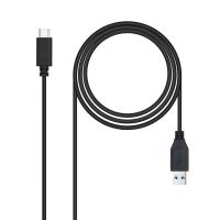 Nanocable 10.01.4002 câble USB USB 3.2 Gen 2 (3.1 Gen 2) 2 m USB C USB A Noir