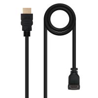 Nanocable 10.15.3002 câble HDMI 1,8 m HDMI Type A (Standard) Noir, voir l’image 1 sur 4