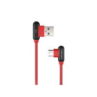 NATEC NKA-1201 câble USB USB 2.0 1 m USB A USB C Noir, Rouge