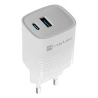 NATEC NUC-2140 chargeur d'appareils mobiles Universel Blanc Secteur Charge rapide Intérieure, voir l’image 2 sur 9