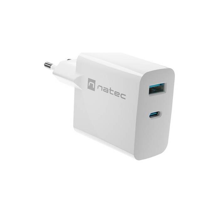 NATEC NUC-2142 chargeur d'appareils mobiles Universel Blanc Secteur Charge rapide Intérieure — image 6 sur 9