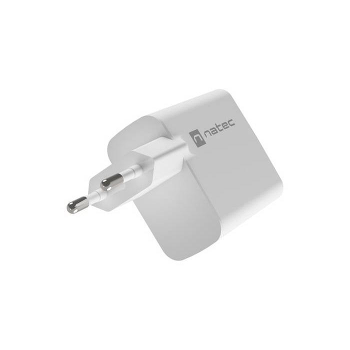 NATEC NUC-2142 chargeur d'appareils mobiles Universel Blanc Secteur Charge rapide Intérieure — image 8 sur 9