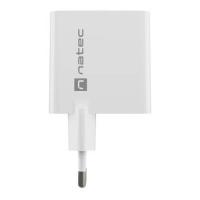 NATEC NUC-2142 chargeur d'appareils mobiles Universel Blanc Secteur Charge rapide Intérieure, voir l’image 3 sur 9