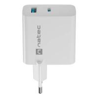 NATEC NUC-2142 chargeur d'appareils mobiles Universel Blanc Secteur Charge rapide Intérieure, voir l’image 4 sur 9