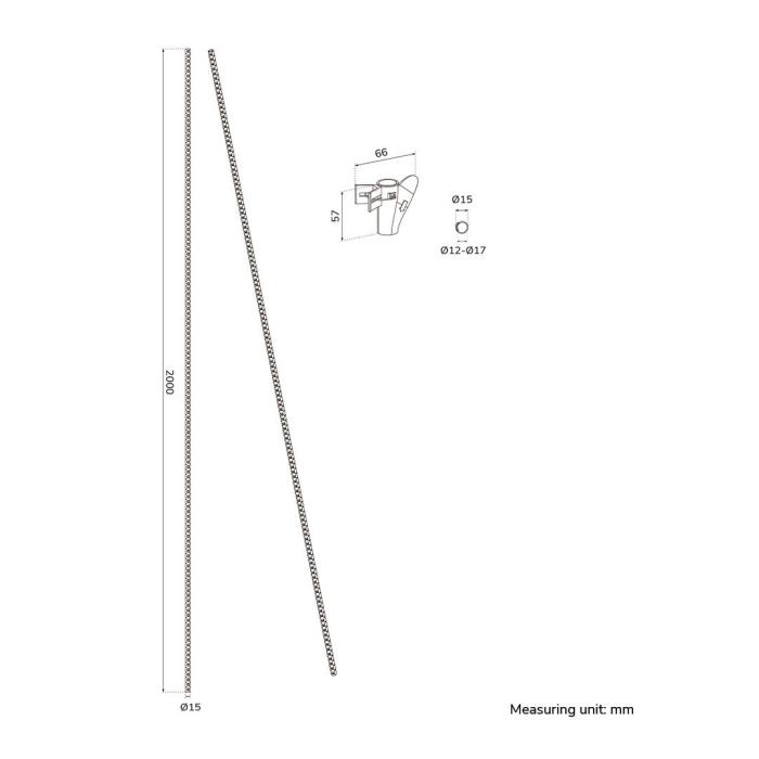 Neomounts ADS06-140WH Gaine de câble - pour 1-3 câbles - universelle — image 9 sur 18